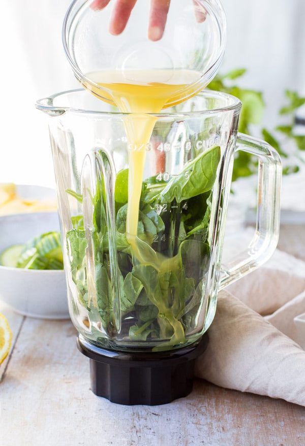 Warm Spinach Breakfast Smoothie